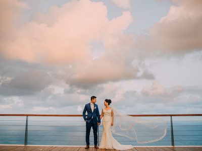 Bali Wedding Destination // Wedding of Christopher + Aprillia at The Edge by Diktat