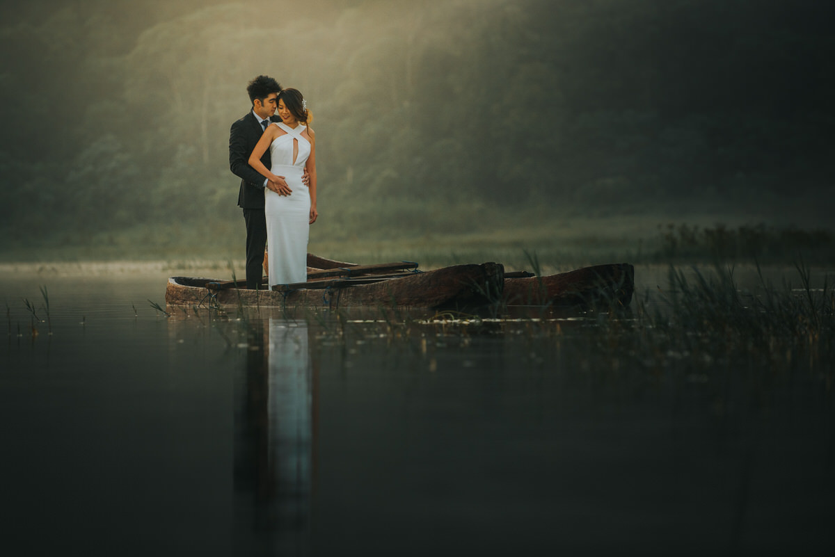 bali engagement destination-prewedding in bali - bali photographer - lake tamblingan - mount batur - profesional bali wedding photographer - diktatphotography - H&Z prewedding - 24