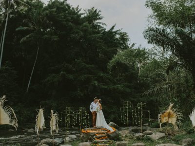 Bali Wedding Destination // Elaine + Glenn at Bambu Indah Ubud