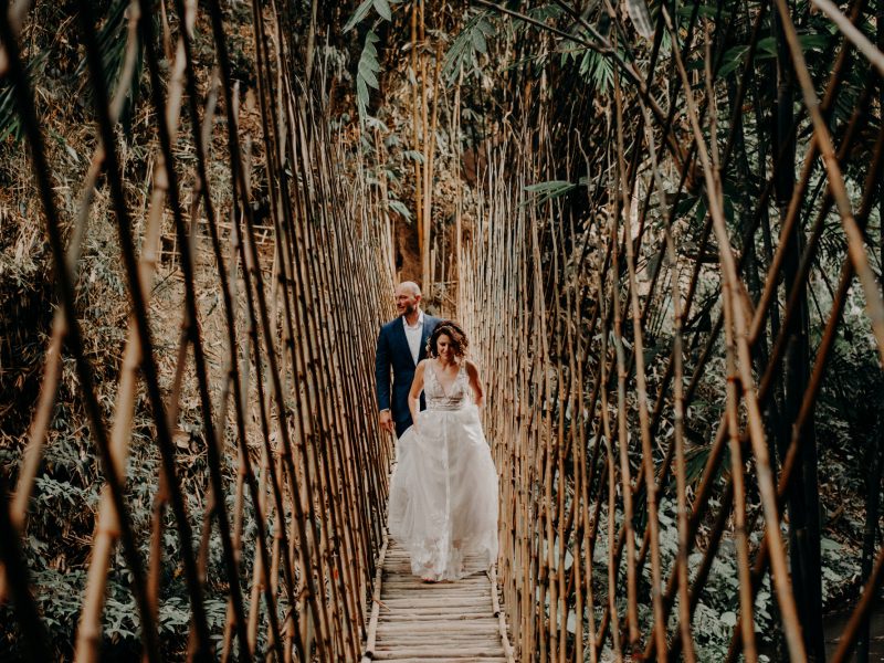 Bali Wedding Destination // Lindsey + Dayne // Bambu Indah - Ubud // By Nyoman
