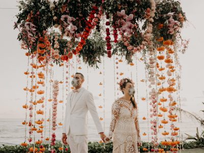 Bohemian Tropical Wedding // Tony + Kim // by Diktat // Taman Ahimsa Villa